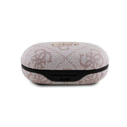 Brezžične slušalke Bluetooth Guess 4G Metal, TWS, Roza