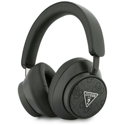 Brezžične slušalke Bluetooth Guess 4G Triangle Logo, A2DP, črne