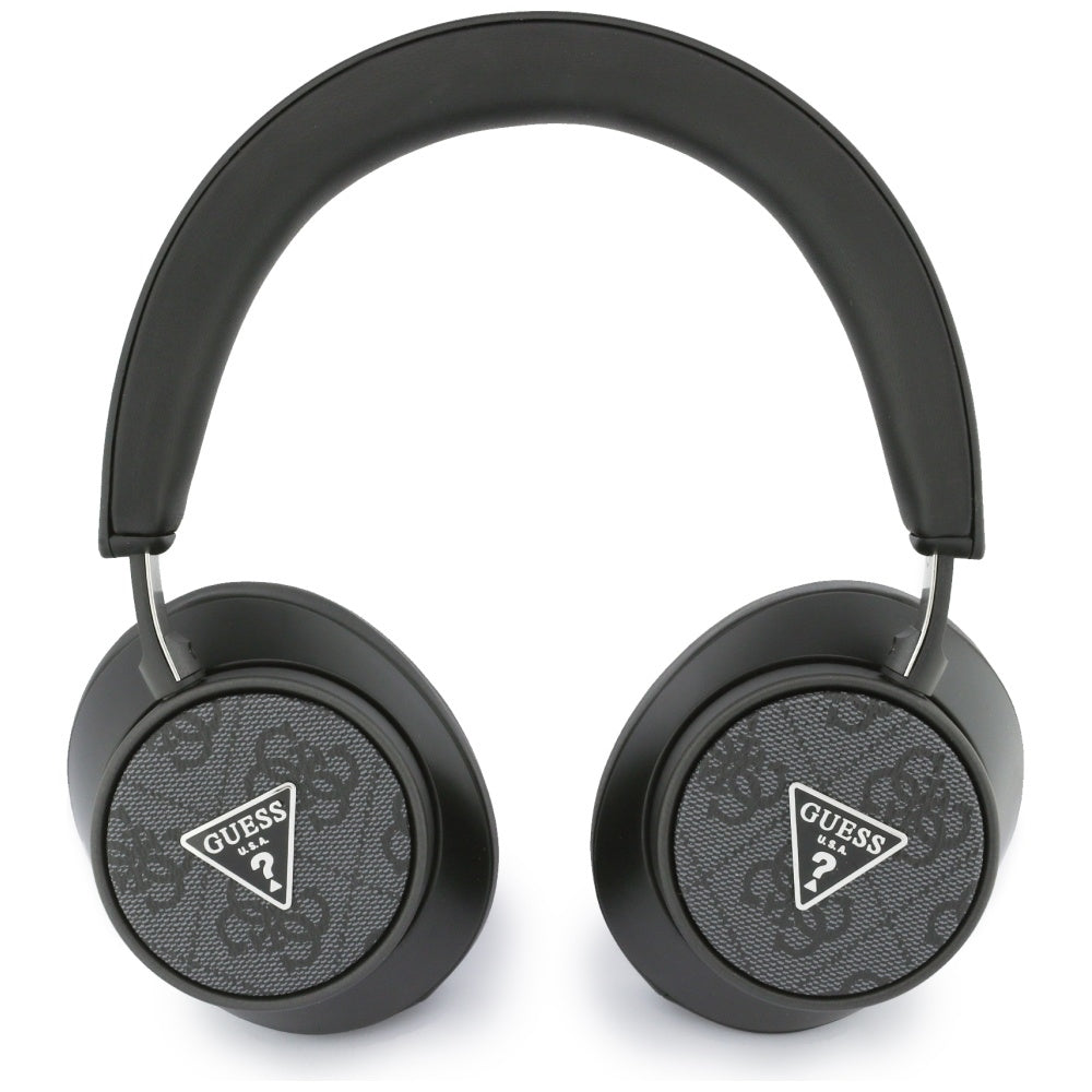 Brezžične slušalke Bluetooth Guess 4G Triangle Logo, A2DP, črne