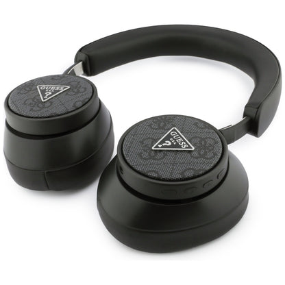 Brezžične slušalke Bluetooth Guess 4G Triangle Logo, A2DP, črne