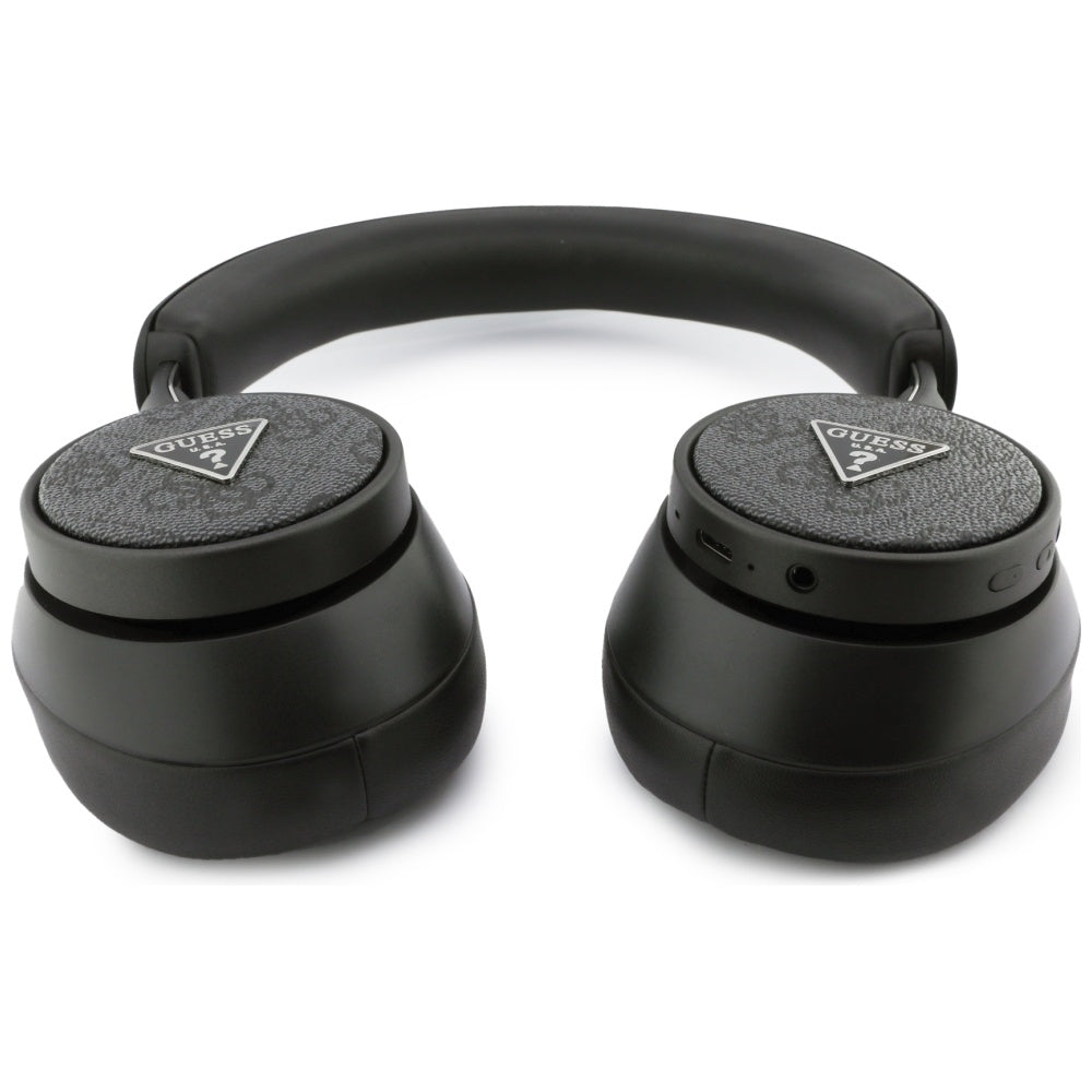 Brezžične slušalke Bluetooth Guess 4G Triangle Logo, A2DP, črne