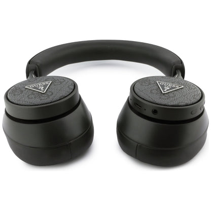 Brezžične slušalke Bluetooth Guess 4G Triangle Logo, A2DP, črne