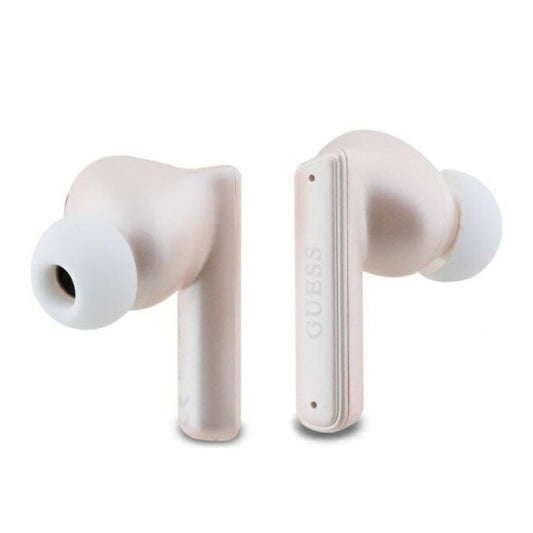 Handsfree Bluetooth Guess Capsule Printed Logo, TWS, ANC, Roza