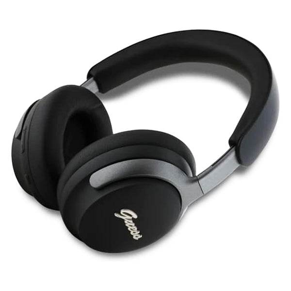 Handsfree Bluetooth Guess Metal Script Logo, A2DP, ANC, Črn