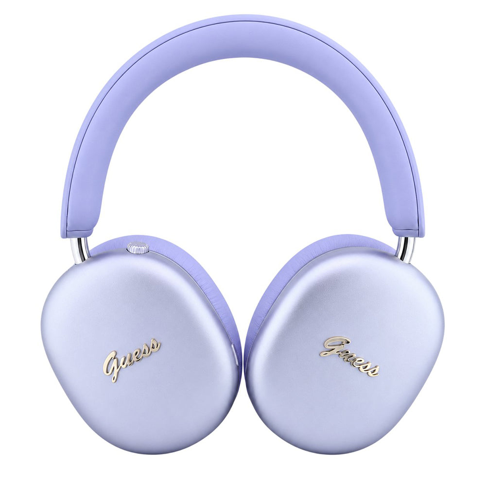 Prostoročno Bluetooth Guess Metal Script Logo, A2DP, vijolične barve