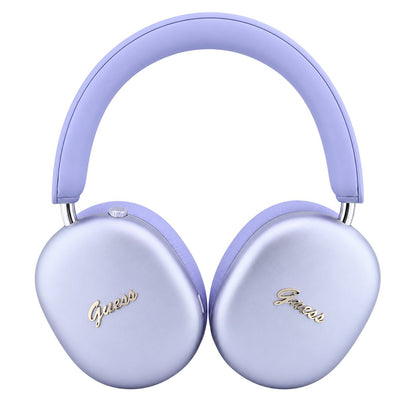 Prostoročno Bluetooth Guess Metal Script Logo, A2DP, vijolične barve