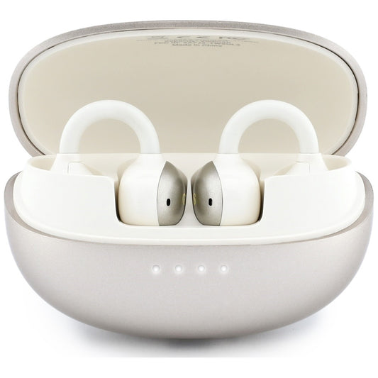 Brezžične slušalke Bluetooth Guess z metalnim zaključkom, elektropirani deli, klasične, TWS, zlate