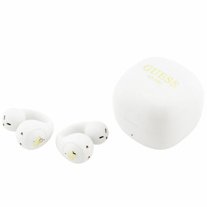 Brezžične slušalke Bluetooth Guess Mini Classic, TWS, bele