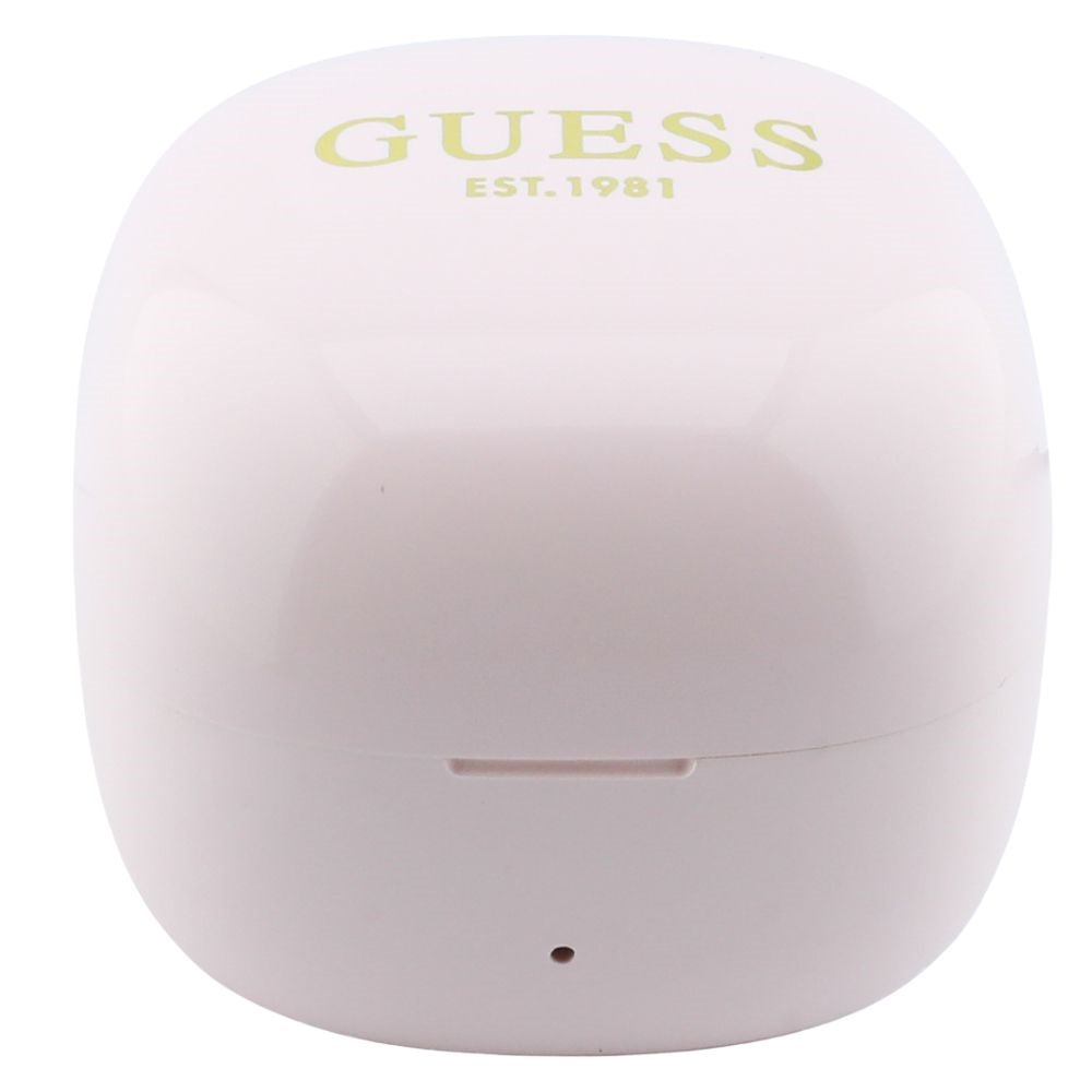 Brezžične slušalke Bluetooth Guess Mini Classic, TWS, roza