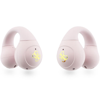 Brezžične slušalke Bluetooth Guess Mini Classic, TWS, roza