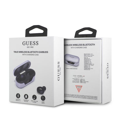 Brezžične slušalke Guess, TWS, Vijolične