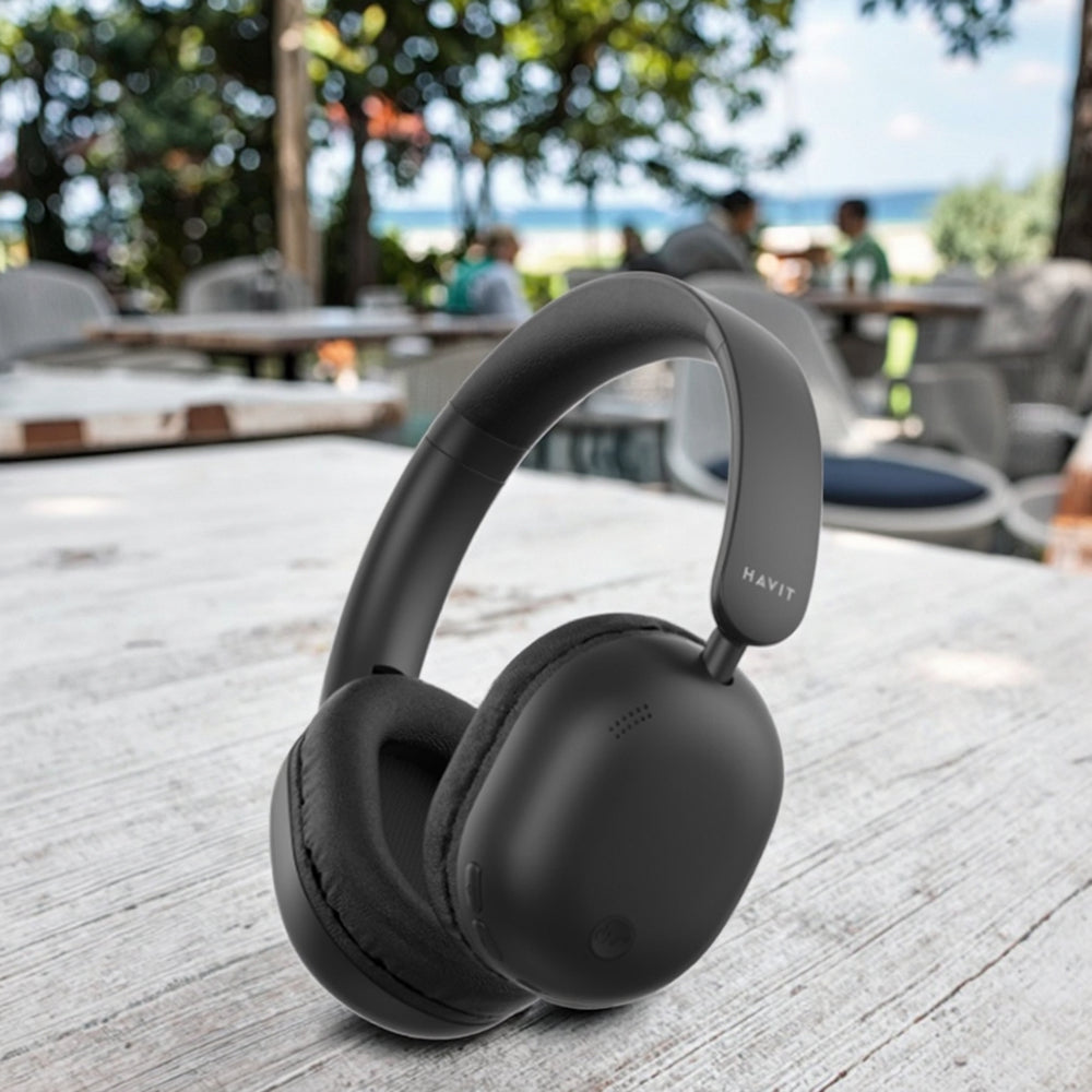 Brezžične slušalke Bluetooth HAVIT H602BT, A2DP, črne