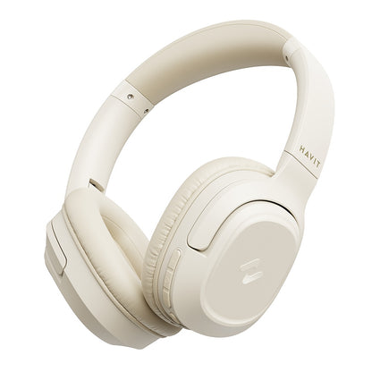 Brezžične slušalke Bluetooth HAVIT H612BT, A2DP, Bež
