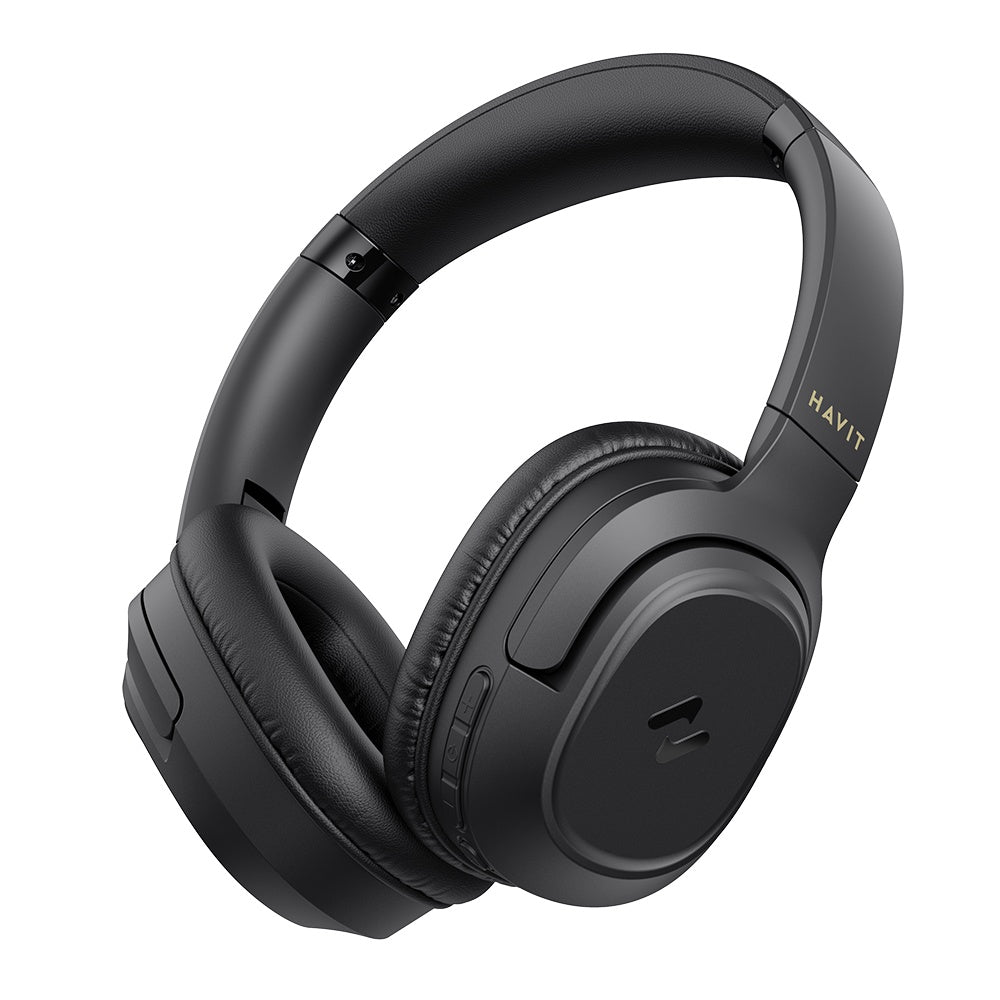 Brezžične slušalke Bluetooth HAVIT H612BT, A2DP, črne
