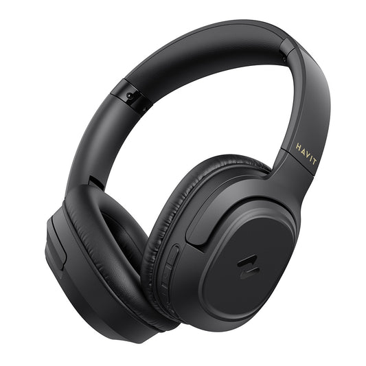 Brezžične slušalke Bluetooth HAVIT H612BT, A2DP, črne