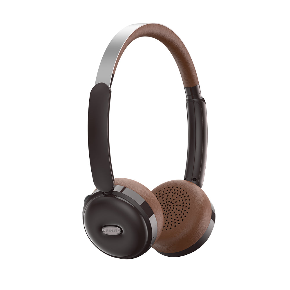 Bluetooth prostoročna naprava HAVIT H616BT, A2DP, rjava