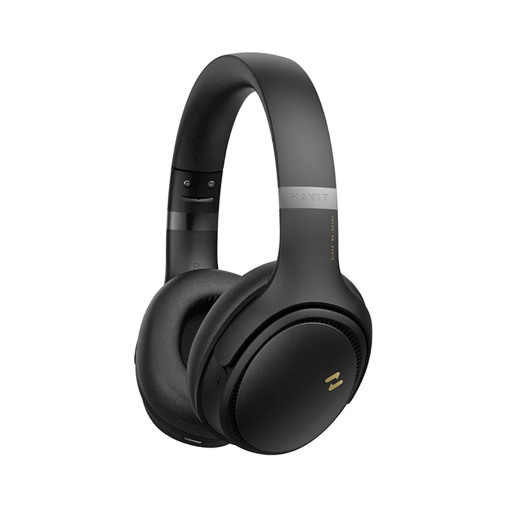 Brezžične Bluetooth slušalke HAVIT H630BT Pro, A2DP, ANC, črne