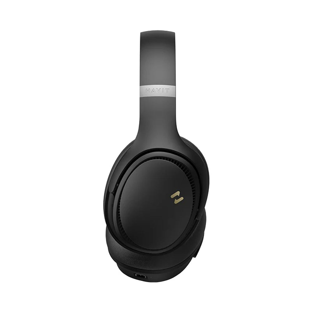 Brezžične Bluetooth slušalke HAVIT H630BT Pro, A2DP, ANC, črne