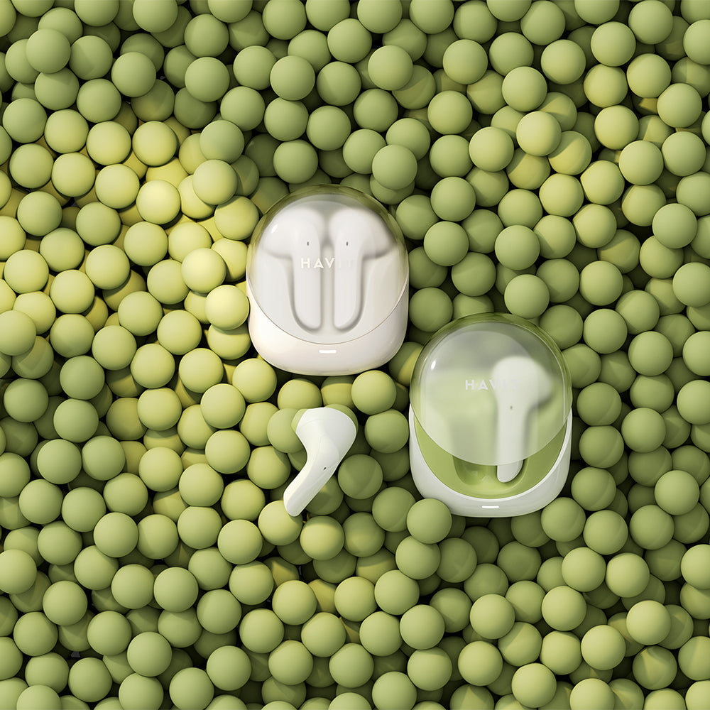 Handsfree Bluetooth HAVIT Modern Buds TW974, TWS, Bež