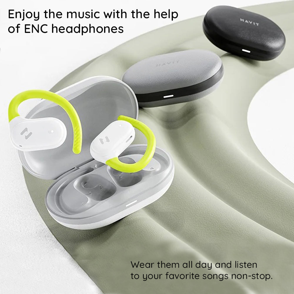 Handsfree Bluetooth HAVIT OWS915, TWS, Črna