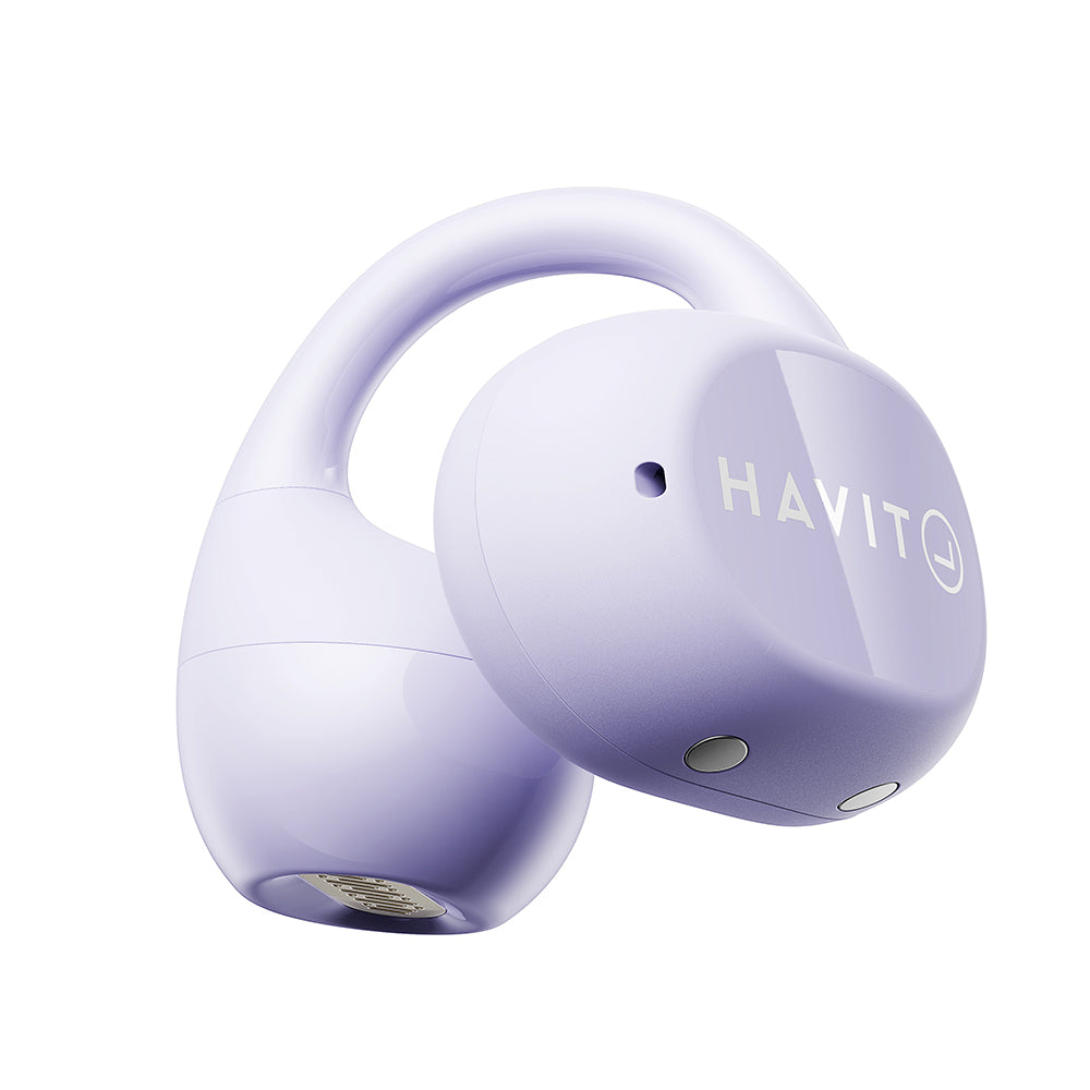 Brezžične slušalke Bluetooth HAVIT OWS916 Lite, TWS, Vijolična