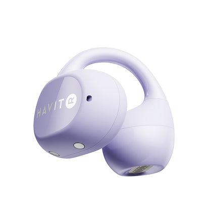 Brezžične slušalke Bluetooth HAVIT OWS916 Lite, TWS, Vijolična