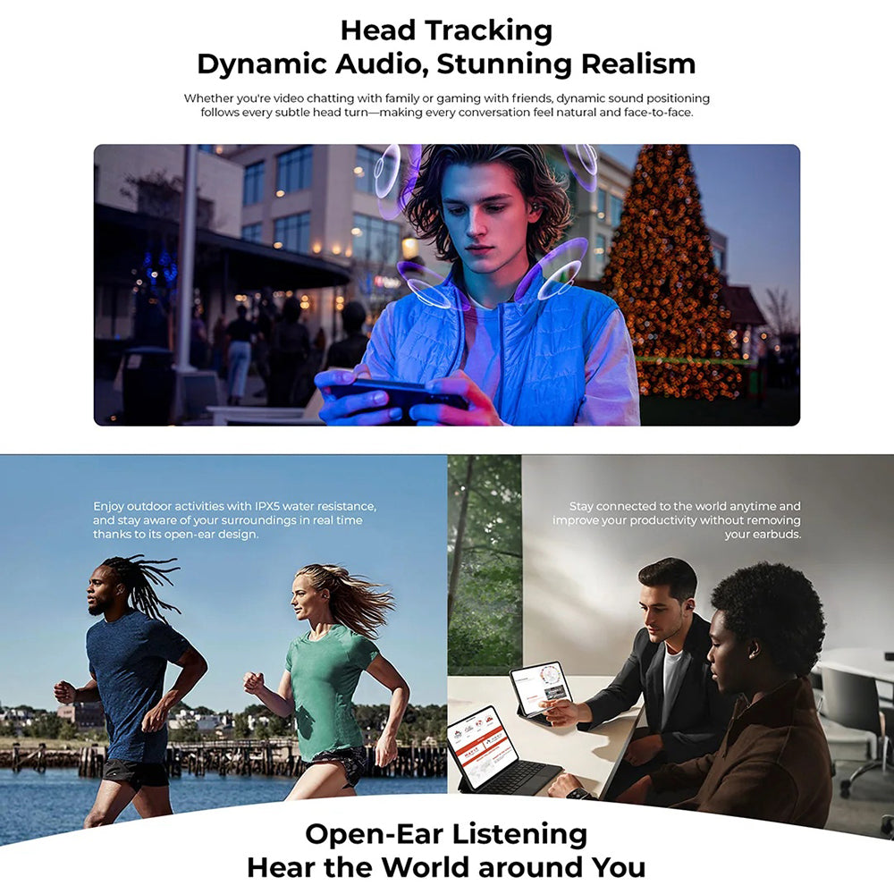 Handsfree Bluetooth HAVIT OWS916, TWS, Črn