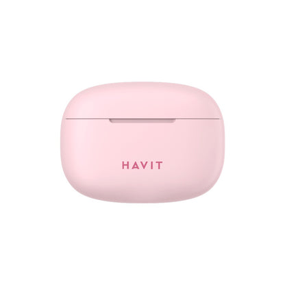 Brezžične slušalke Bluetooth HAVIT TW967 Pro, TWS, Roza