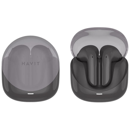 Brezžične slušalke Bluetooth HAVIT Modern Buds TW974, TWS, črne