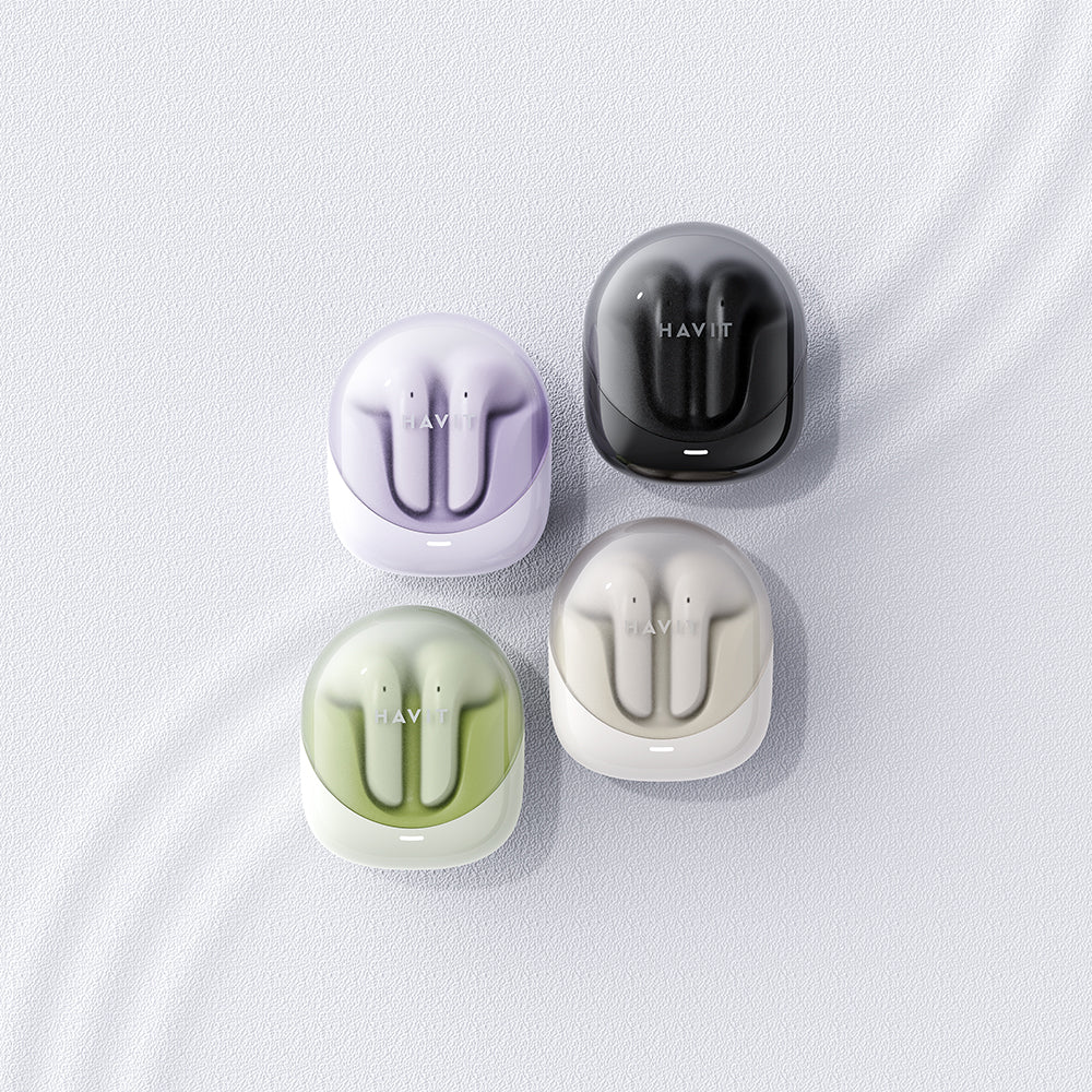 Brezžične slušalke Bluetooth HAVIT Modern Buds TW974, TWS, črne