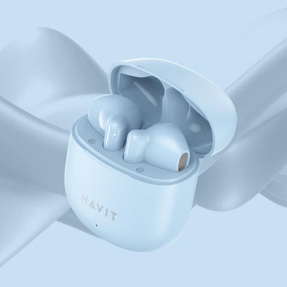 Handsfree Bluetooth HAVIT TW976, TWS, Modra