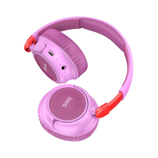 Brezžične slušalke Bluetooth HOCO Adventure W43, A2DP, Vijolična