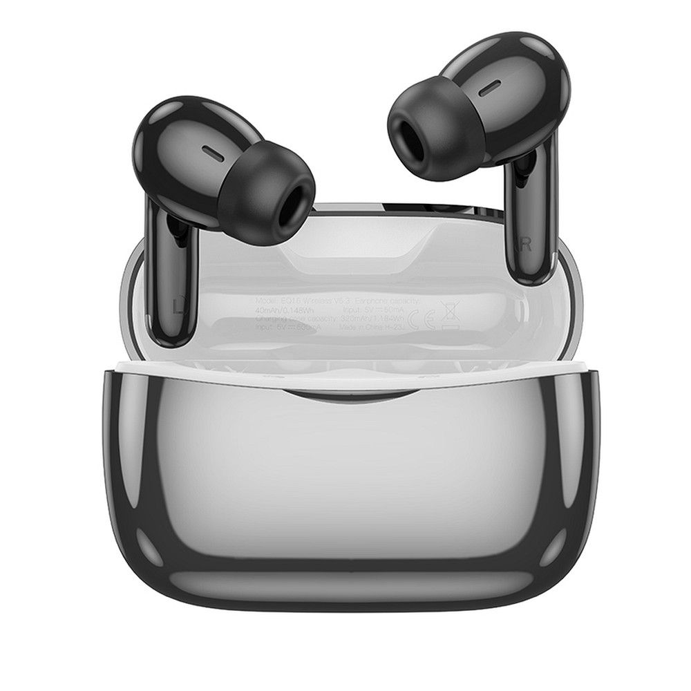 Brezžične slušalke Bluetooth HOCO EQ16, TWS, ANC, črne