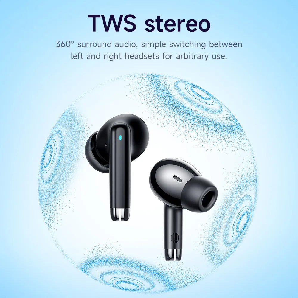 Handsfree Bluetooth HOCO EQ2, TWS, Črna