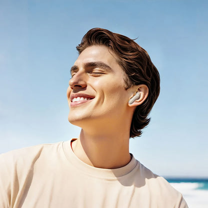 Brezžične slušalke Bluetooth HOCO EQ21, TWS, ANC, bele