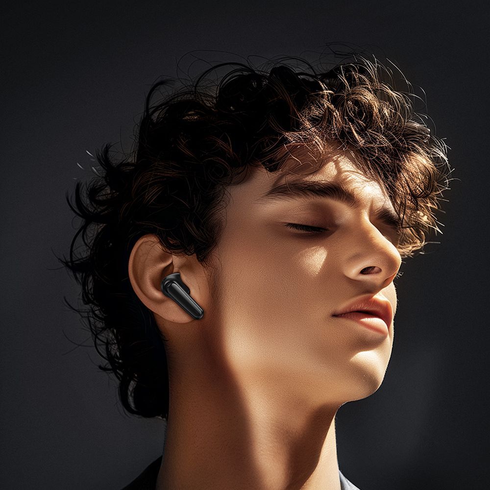 Brezžične slušalke Bluetooth HOCO EQ23, TWS, črne