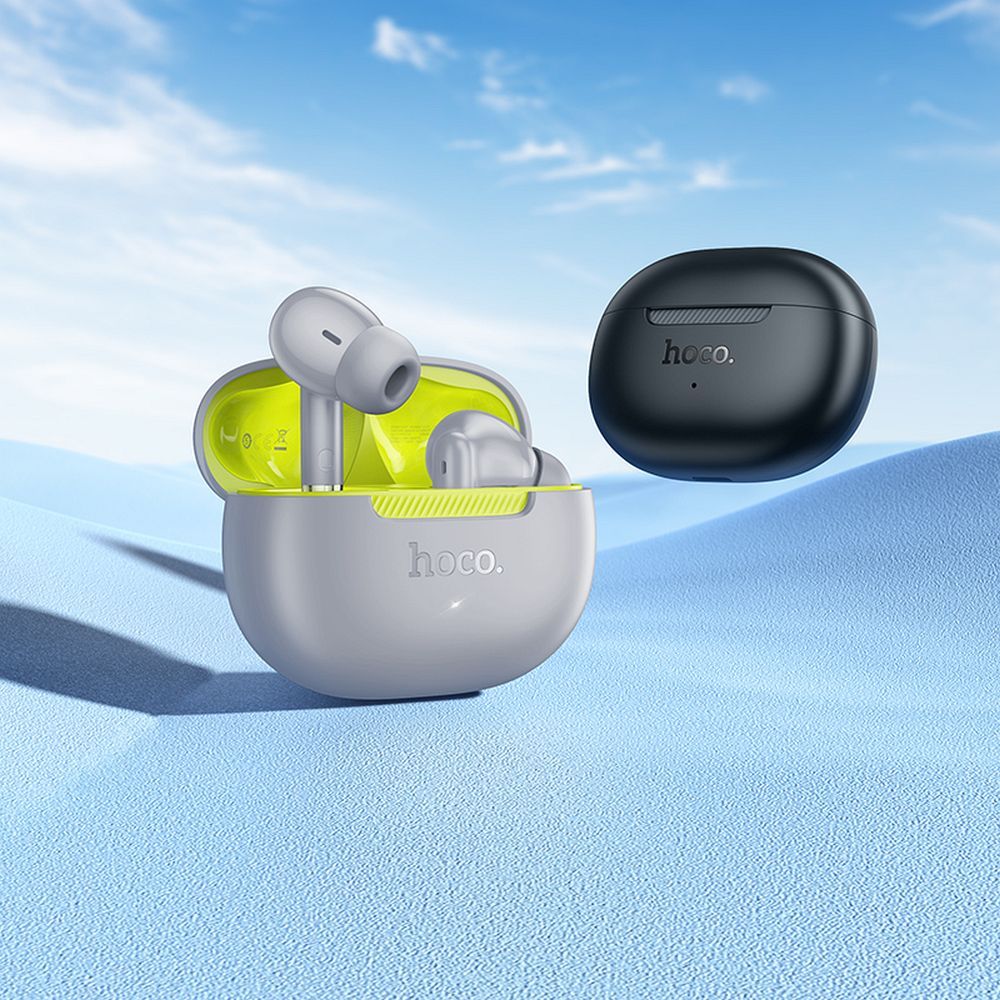 Brezžične slušalke Bluetooth HOCO EQ24, TWS, sive