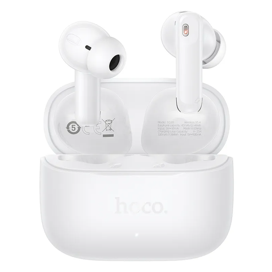 Brezžične slušalke Bluetooth HOCO EQ30, TWS, bele