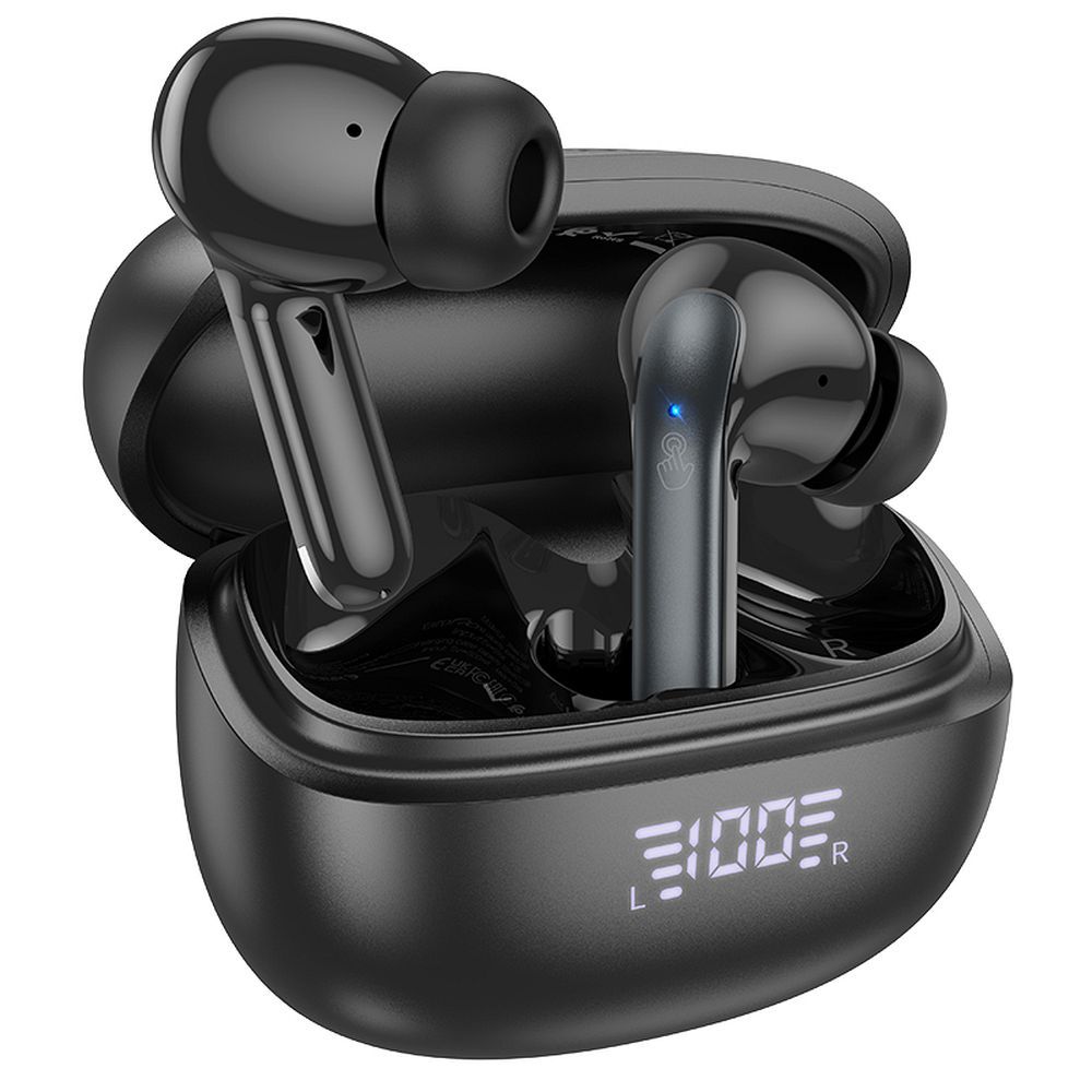 Slušalka za prostoročno telefoniranje Bluetooth HOCO EQ5, TWS, ANC, črna 
