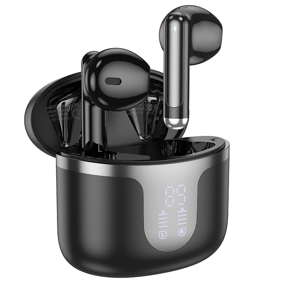 Brezžične slušalke Bluetooth HOCO EQ7, TWS, črne