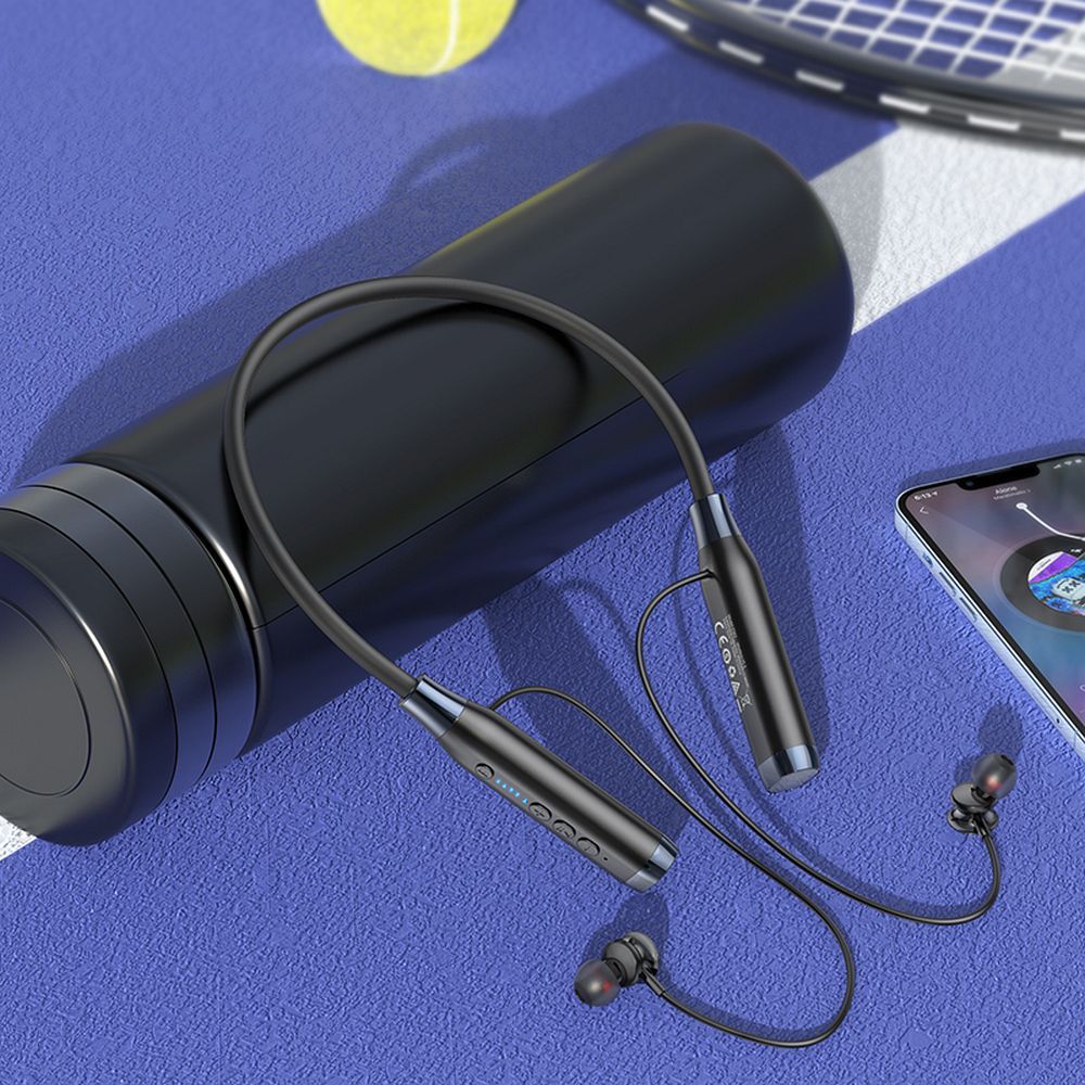 Brezžične slušalke Bluetooth HOCO ES62, A2DP, črne
