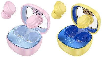 Brezžične slušalke Bluetooth HOCO EW111, TWS, Roza