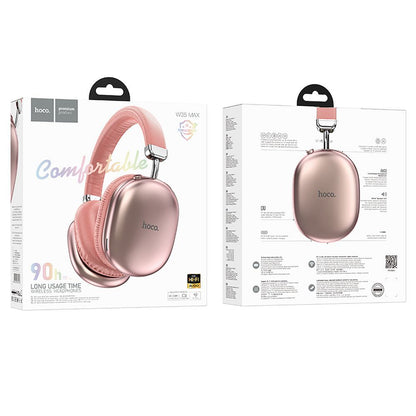 Brezžične slušalke Bluetooth HOCO W35 Max, A2DP, roza