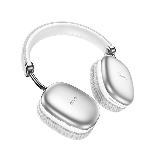 Brezžične slušalke Bluetooth HOCO W35, A2DP, Srebrne