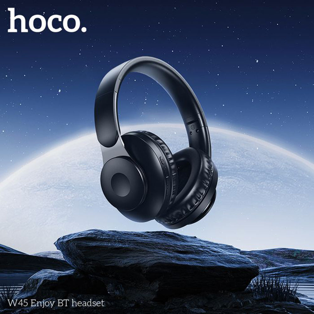 Handsfree Bluetooth HOCO W45, A2DP, Črn