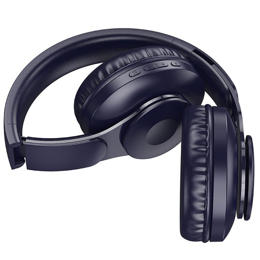 Brezžične slušalke Bluetooth HOCO W45, A2DP, Modre