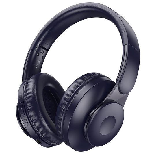 Brezžične slušalke Bluetooth HOCO W45, A2DP, Modre
