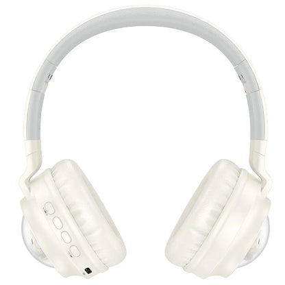 Brezžične slušalke Bluetooth HOCO W50 Kids Cute Cat, A2DP, Bela