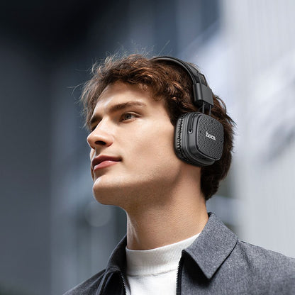 Brezžične slušalke Bluetooth HOCO W56, A2DP, črne