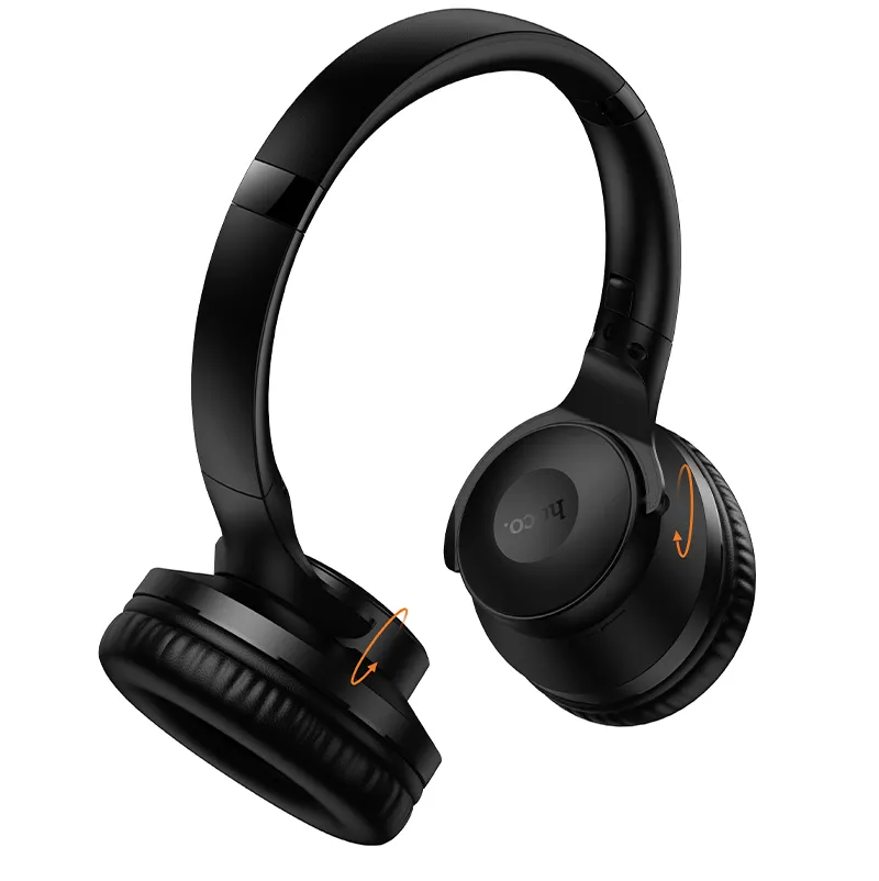 Brezžične slušalke Bluetooth HOCO W71, A2DP, črne